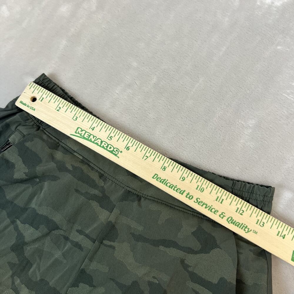 Athleta Pants Womens 4 Green Camo Brooklyn Textured Lined Jogger Athleisure - Picture 6 of 12